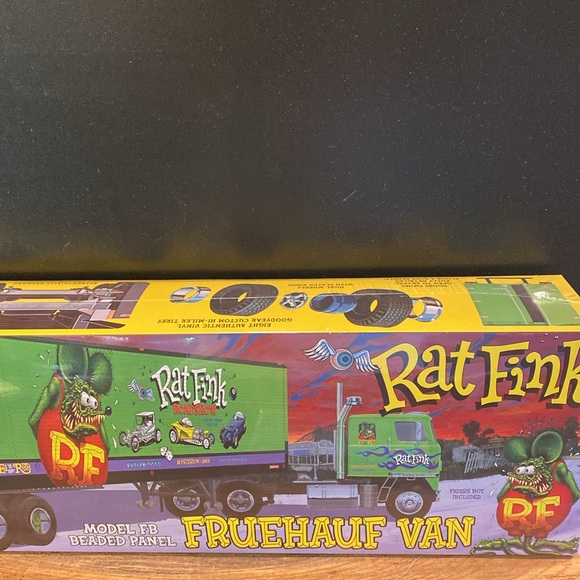 Rat Fink AMT 1/25 scale model Fruehauf Van. - Picture 5 of 15